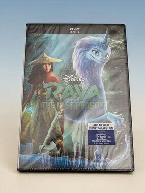 Disney Raya And The Last Dragon DVD Only Sealed Includes Us Again Theatrical Sho